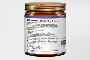 Predator Ground Adaptogen Coffee - Caffeine-free